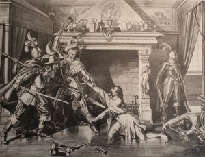 De moord op Pompejus Planta door Karl Jauslin